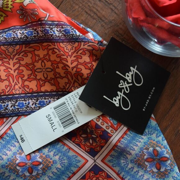 Nwt by and By  Aztec Design Top Size Small - Picture 3 of 6